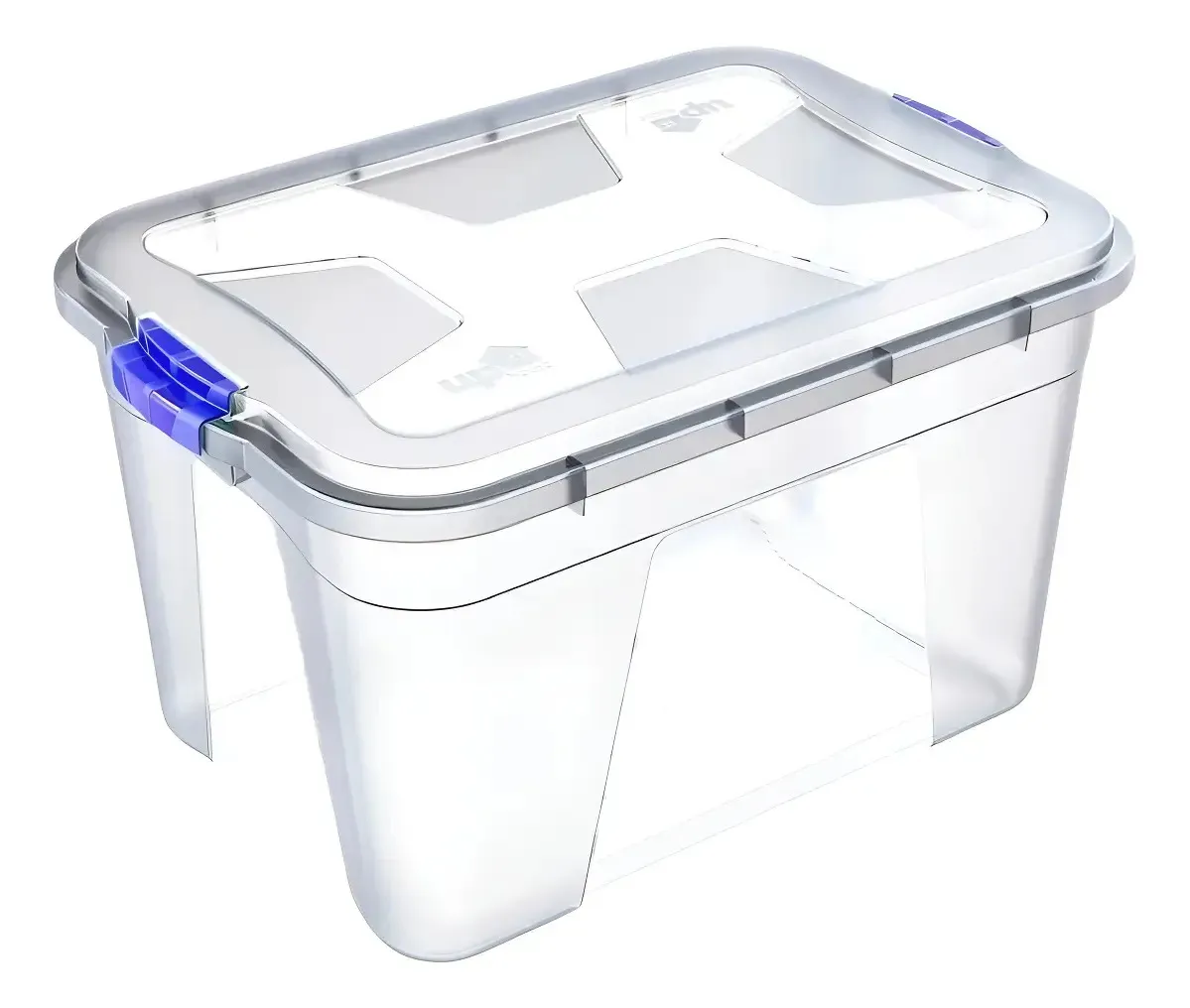 Caixa organizadora transparente 56 L