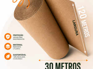 Papel Ondulado (Corrugado) 1.20cm x 30m