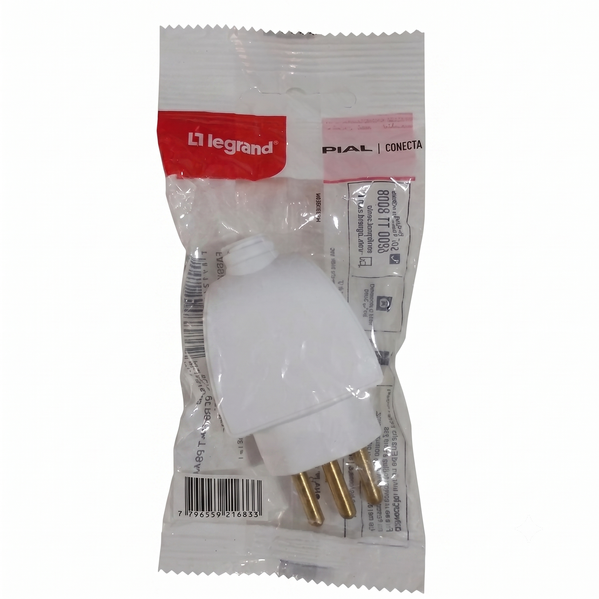 Plug Pial macho 3 Pinos 20A