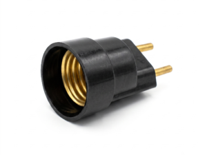 Bocal Pino/Adaptador E27 p/Plug Macho