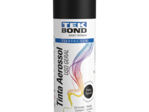 Tinta super color spray preto Tek Bond 350 ml