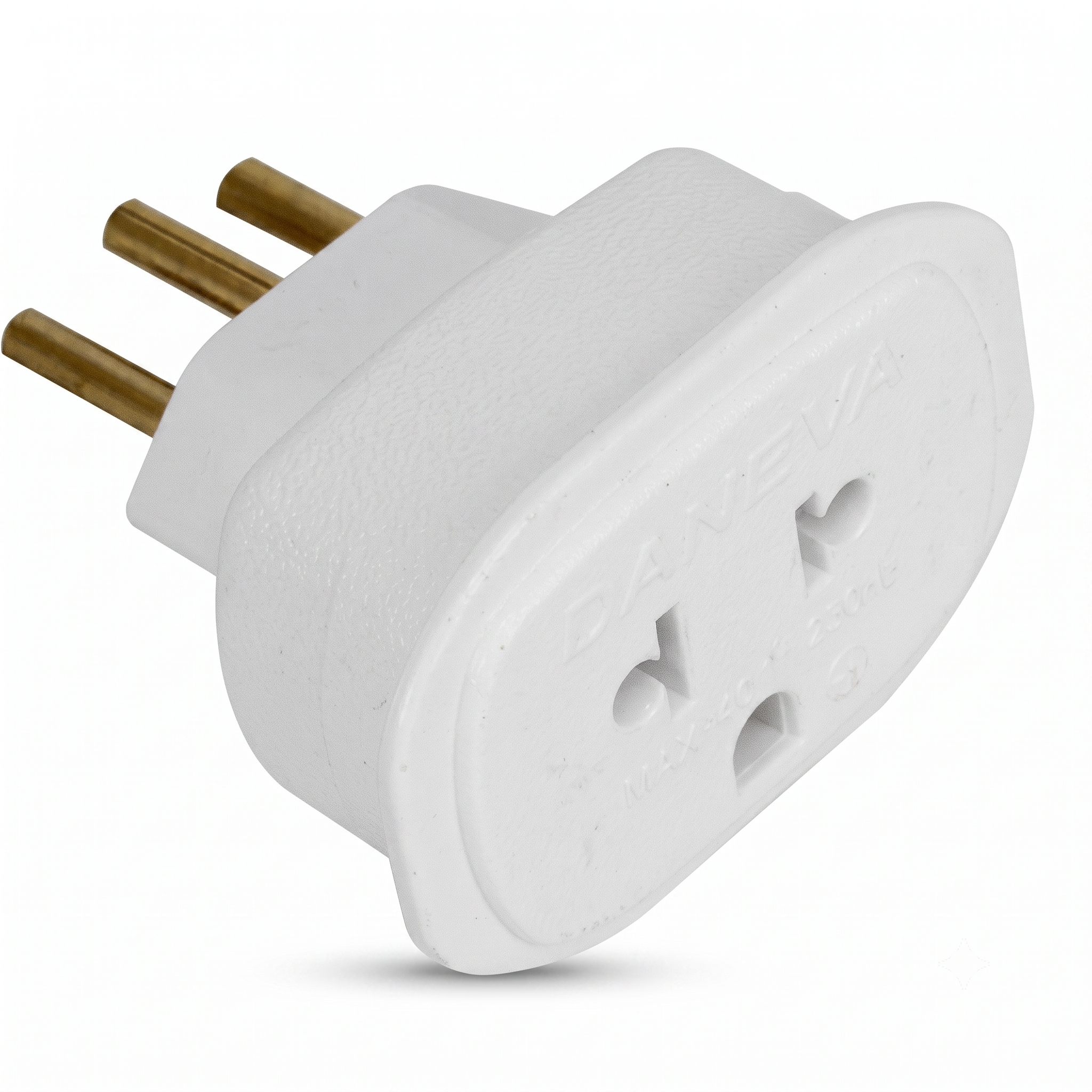 Adaptador de tomada 3 pinos